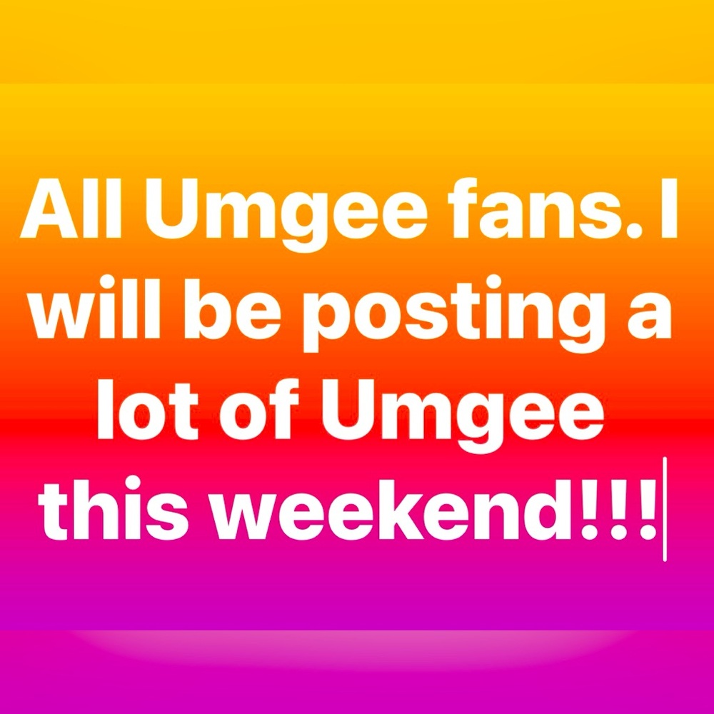 Umgee size Large and XL Largr